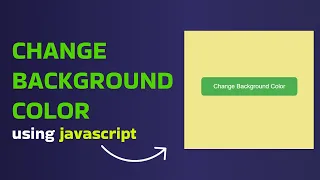 Change background color - JavaScript Project