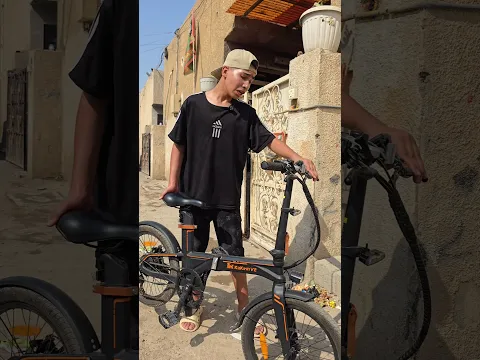 ميلاد يريد بايكسل لان تعب من البايسكل القديم 😂 #shorts #اكسبلور