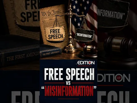 Can Free speech survive age of misinformation? 🇺🇸 WBEdition.com #FreeSpeech #FakeNews #WBEdition