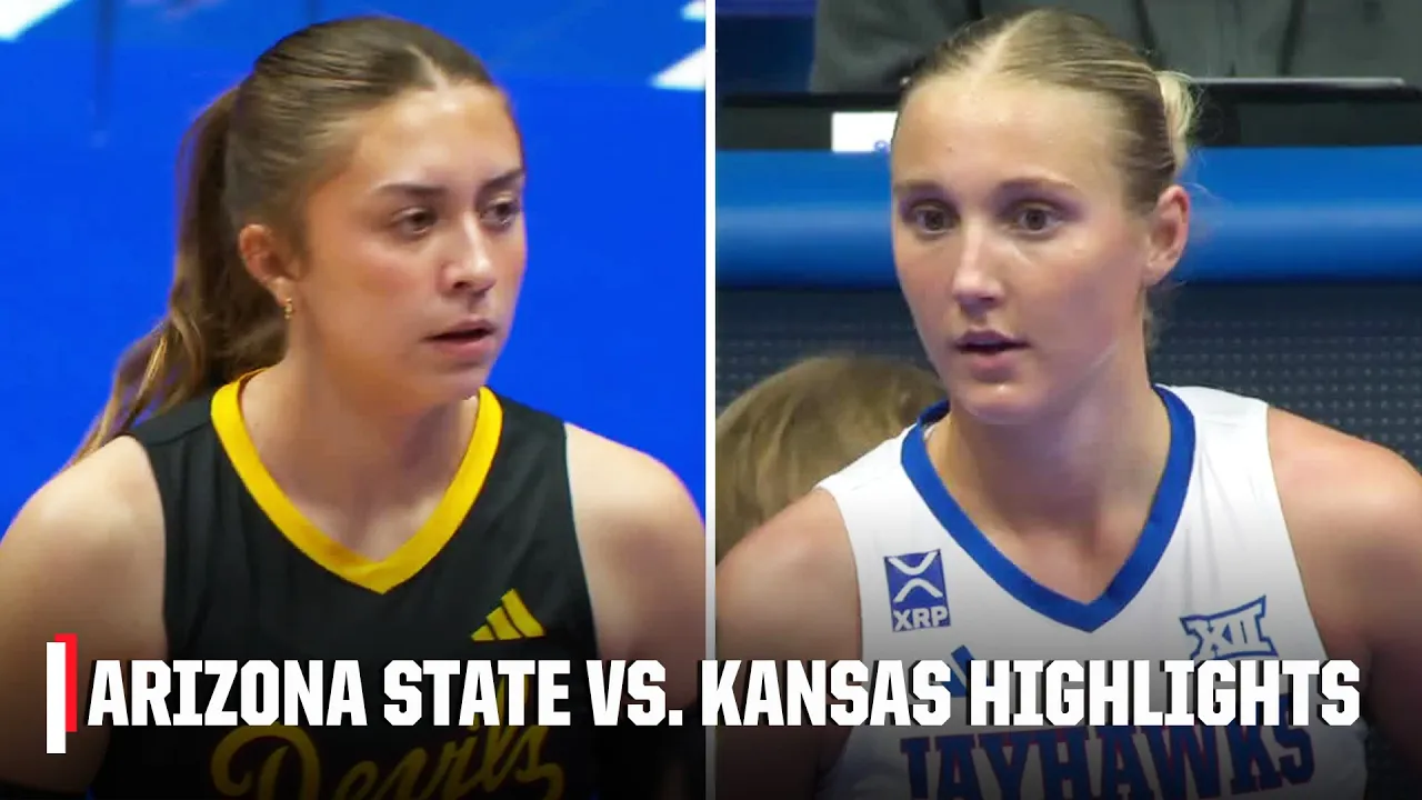 Arizona State Sun Devils vs. Kansas Jayhawks | Full Match Highlights | ESPN Volleyball