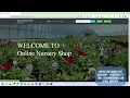 Nursery Shop Project in Java Using JSP and Servlet with source code