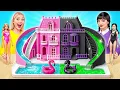 We Build Amazing Doll Swimming Pool | Wednesday vs Barbie by Multi DO Girls