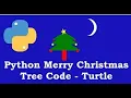 Merry Christmas Gift Using Python Turtle Graphics
