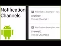 Notification Channels - Android Studio Tutorial