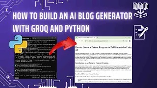 Build an SEO Friendly AI Blog Generator App using Python Libraries - Python AI Automation Project