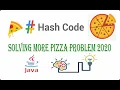 solving more pizza problem hash code google compition 2020