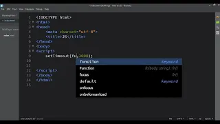 How to use the setTimeout method in JavaScript