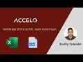 No Code Test Automation using EXCEL and JSON files with ACCELQ