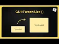 So Roblox Has Built-In GUI Tweening