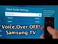 Download Lagu How to Turn Off Voice Guide on Samsung Smart TV!
