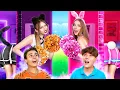 Download Lagu Entré al Campamento de Porristas Chica Dulce vs Chica Mala | Cómo Convertirse en Capitana del Equipo