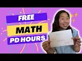 Top 3 Online PD Opportunities for Middle School Math Teachers