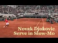 Novak Djokovic Perfect Serve in Slow Mo