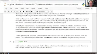 Readability Counts Best Practices in Python Coding