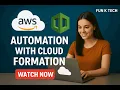 AWS Tutorial Day 20 CloudFormation YAML Template to Create S3 Crack 2 12 LPA DevOps Jobs