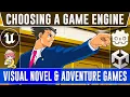 Choosing A Game Engine Visual Novel Adventure Games 2022