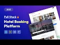 How To Make Full Stack Hotel Booking App Using MERN Hotel Booking System Project In React