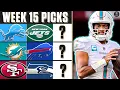 NFL Week 15 EARLY BETTING Expert Picks for TOP GAMES CBS Sports
