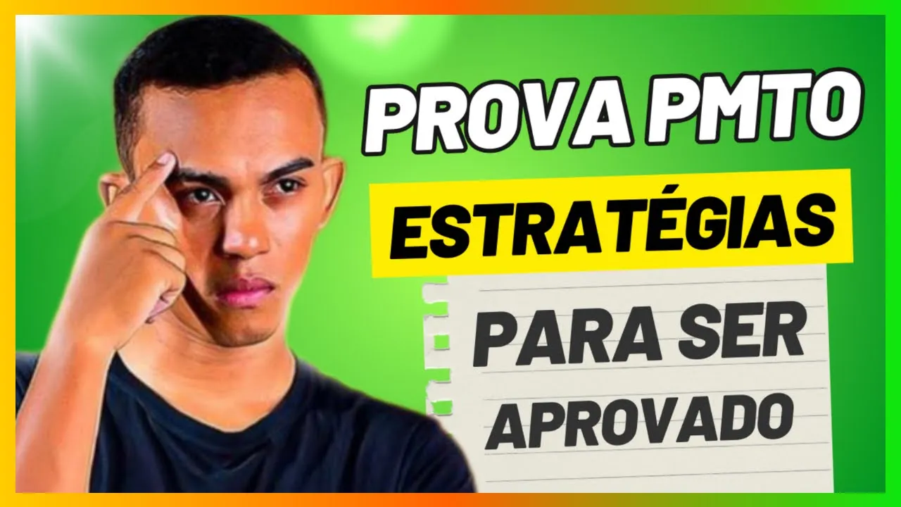 CONCURSO PMTO: MENTORIA REDAÇÃO E ESTRATÉGIAS PARA A PROVA!