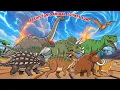 Prehistoric Animal Sounds Song | T-Rex, Mammoth and More | Little Bunny Learns