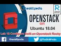 openstack tutorial Lab 10 Configure Swift Object Storage on Openstack Rocky Ubuntu 18