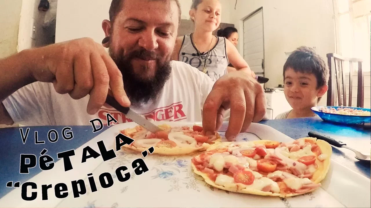 PÉTALA VLOG 03 RECEITA DE CREPIOCA