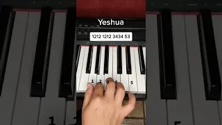 Yeshua Piano Tutorial Yeshua Musicacristiana Pianotutorial Shorts Study 