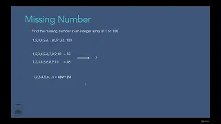 09 - CrackingArrayInterviewQuestions 002 Solution Missing Number