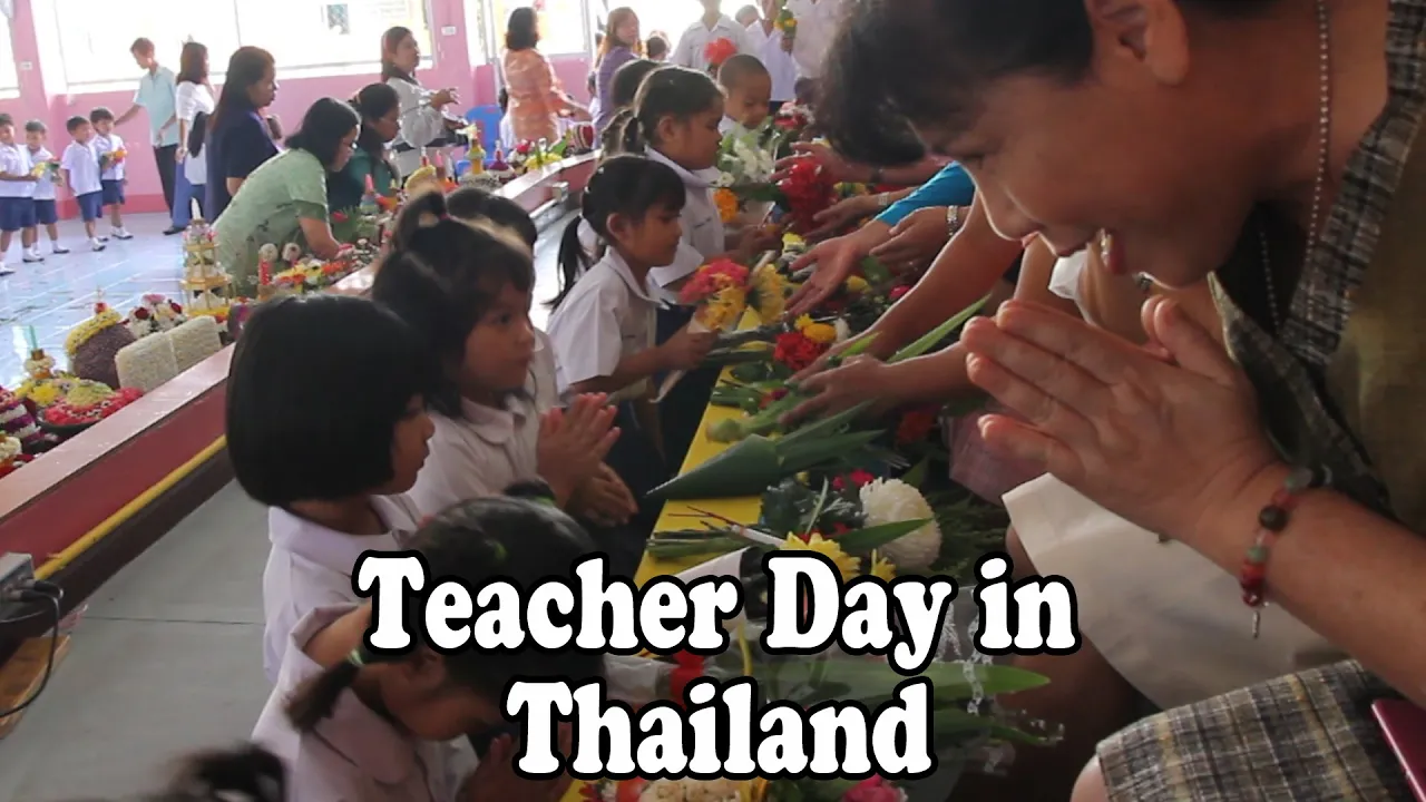 Teacher Day in Thailand: Teaching English in Thailand