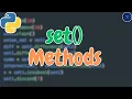 Understanding set methods in Python Born2Code