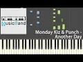 [琴譜版] Monday Kiz \u0026 Punch - Another Day - Hotel Del Luna OST - Piano Tutorial 鋼琴教學 피아노 [HQ] Synthesia