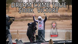 $100k WIN! Lake Fork MLF Bass Pro Tour!