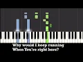Elevation Rhythm - Quiet Piano Tutorial With Lyrics