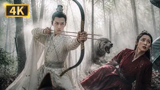 女将军落入狼群，柔弱公子突然双箭齐发暴露真身 ，原来他的柔弱都是装的！！ |【且试天下 Who Rules The World】| ENG SUB | #杨洋 #赵露思