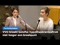 Yeşilgöz bekent tegen De Vos (FVD): hypotheekrenteaftrek niet langer breekpunt in formatie