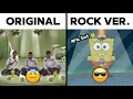 Lagu Di Bikini Bottom Ada Spongebob Square Pants Original vs Rock Vers.
