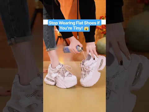 Stop Wearing Flat Shoes if You're Tiny! 😱