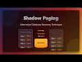 Shadow Paging Database Recovery Simplified for Beginners