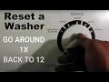 Amana Washer Won t Drain Easy Fix Reset it in Minutes May work on others