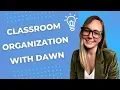 Classroom Organization for Back to School Full SPED Ahead