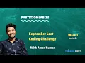 Partition Labels LeetCode 763