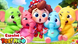 Un Elefante Se Balanceaba | Yes! Neo | Canciones Infantiles | BabyBus en Español