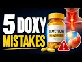 Doxycycline Side Effects 5 Mistakes to Avoid