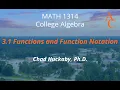 3 1 Functions and Function Notation