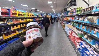 ALDI POV Shopping Experience 4K Sights Sounds ASMR Edinburgh Leith