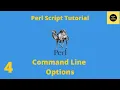 Command Line Option - Perl Script Basics Tutorial