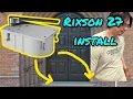 Rixson 27 Right Hand 1-1/2 Inch Offset Floor Closer With Triangle Spindle, Single Acting, 90 Degree Swing, Hold Open Feature, Remanufactured - Video 6 of 1