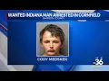 Wanted Indiana man arrested in SImpson county cornfield 072524