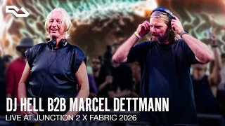 RA Live: DJ Hell b2b Marcel Dettmann @ Junction 2 x fabric 2026