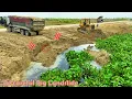 Download Lagu Land Slide!!Amazing Land Transport Video Combination With Bulldozer KOMATSU D53 \u0026 Dump Truck 25Ton